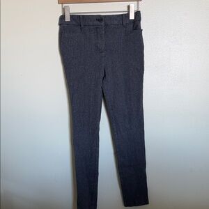 LOFT Charcoal Cropped Pants